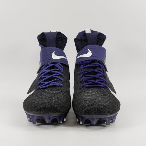 Nike Alpha Menace Elite 2 'Baltimore Ravens' BV2077-011 Football Cleats size 15 - Picture 5 of 7